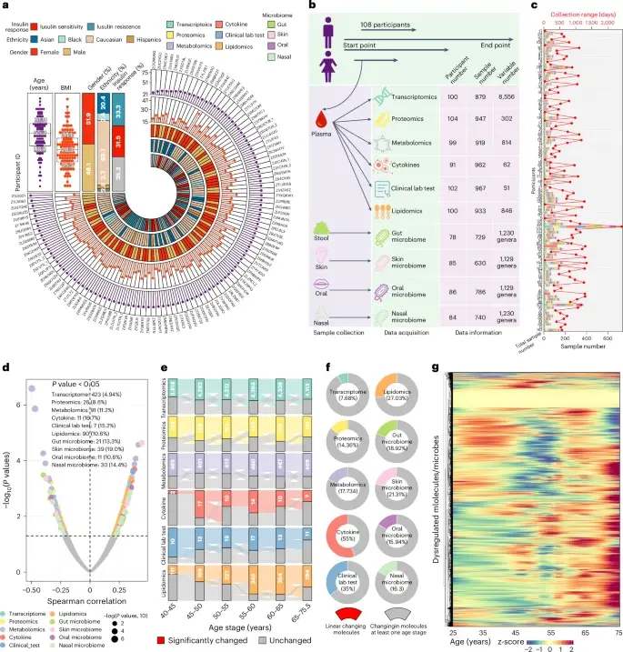 Experts charted the results after studying 108 participants (Nature)