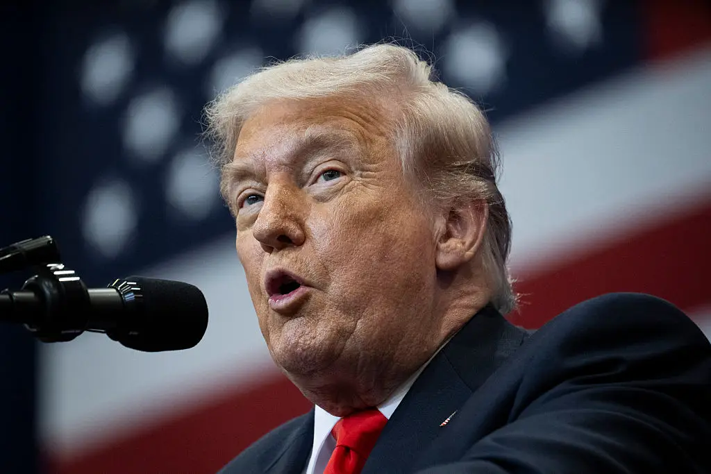 Yet even despite his scores he still mistakenly claimed he had been president three times (Jim WATSON / AFP via Getty Images)