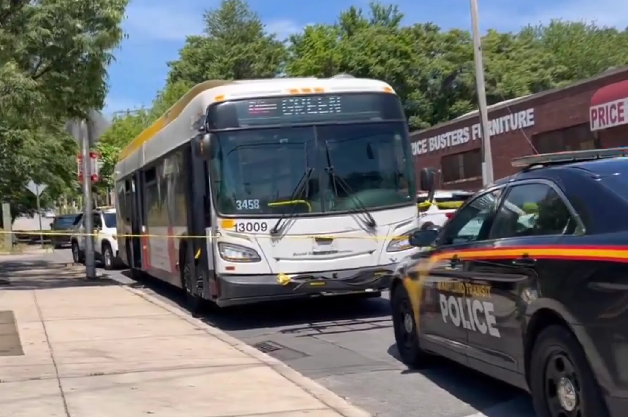 Police have launched an investigation into the fetus. (X/@FOXBaltimore)