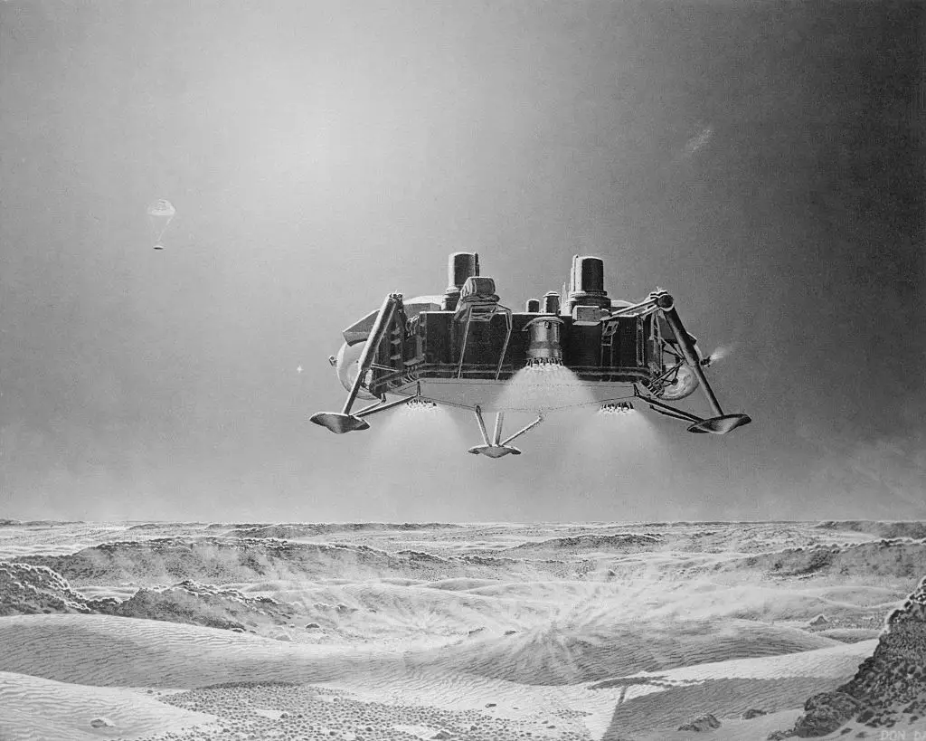 Viking I captured the first photos of the surface of Mars in 1976 (Bettmann/Getty Images)