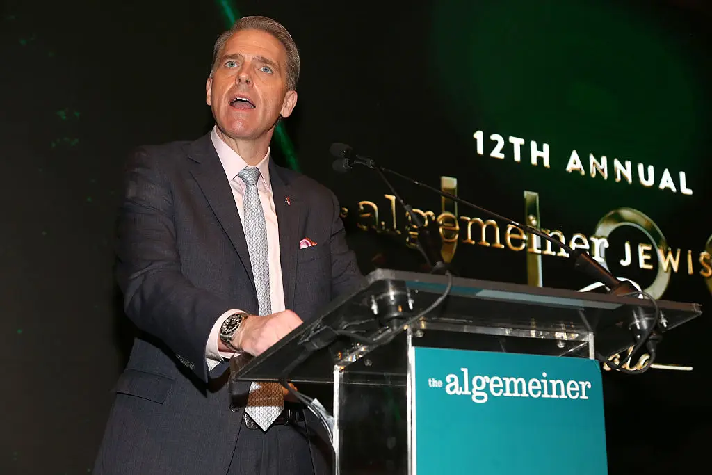 Scott Jennings is a Republican political strategist and CNN commentator. (Photo by Sylvain Gaboury/Patrick McMullan via Getty Images)
