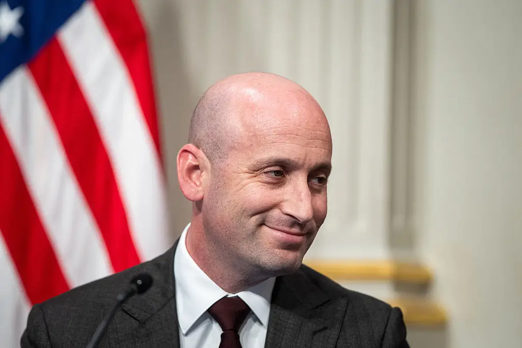 Stephen Miller spoke about 'birth tourism' (Al Drago/Bloomberg via Getty Images)
