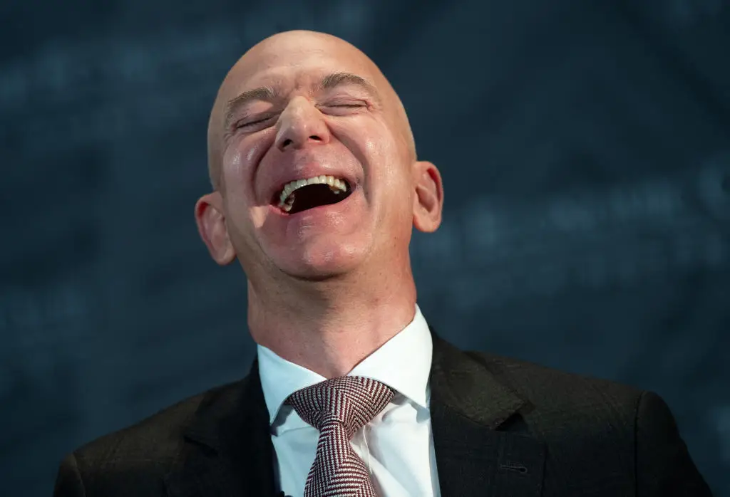 Jeff Bezos' Amazon is worth $2.07 trillion (AUL LOEB/AFP via Getty Images)