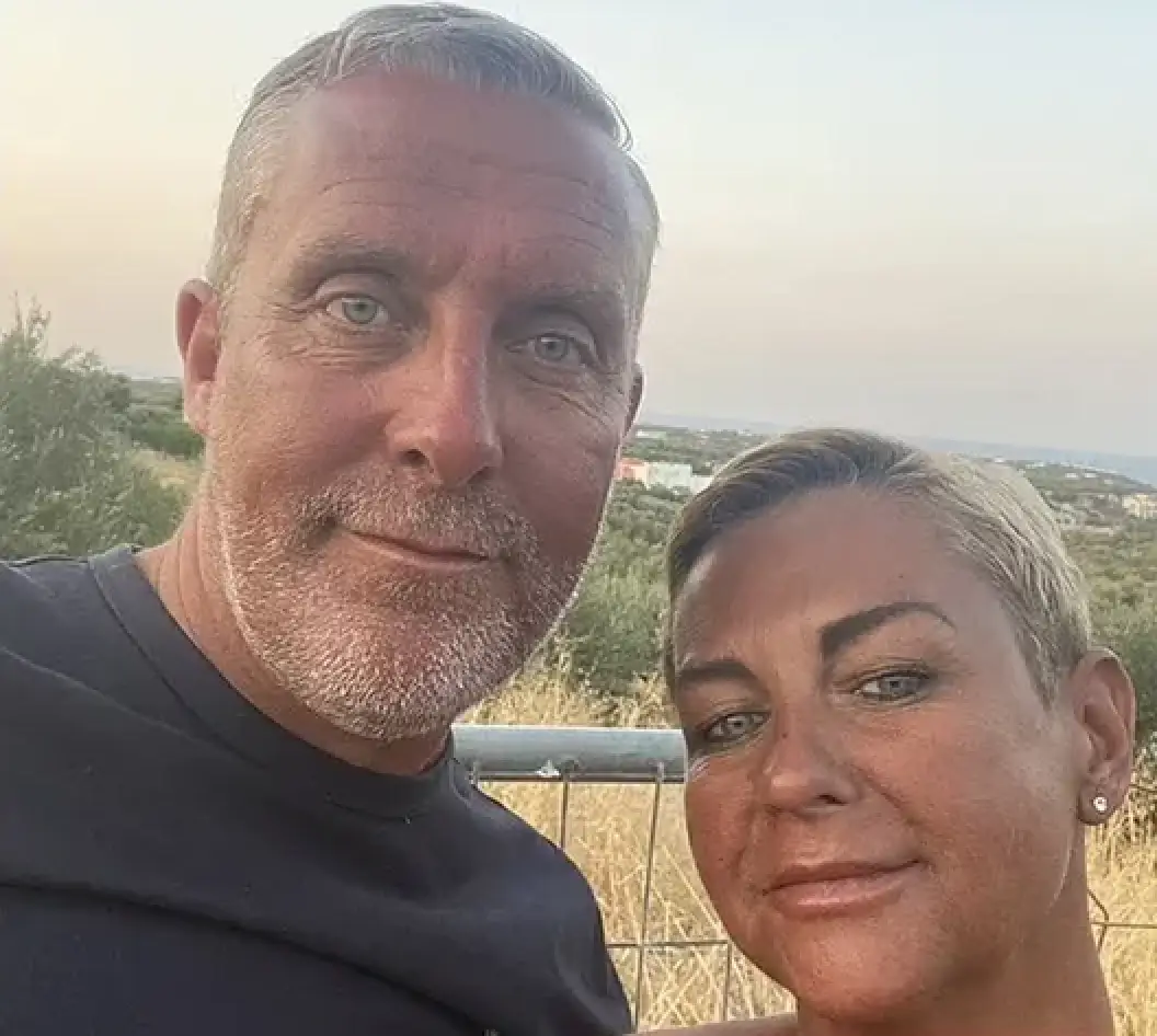 The couple had been on an early morning walk.