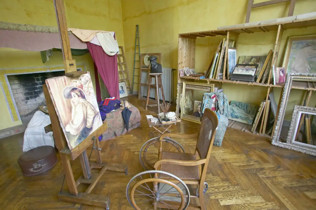 The Musée Renoir sits on the estate in Cagnes-sur-Mer where Pierre-Auguste Renoir spent the final years of his life. (Joe Sohm/Visions of America/Universal Images Group via Getty Images)
