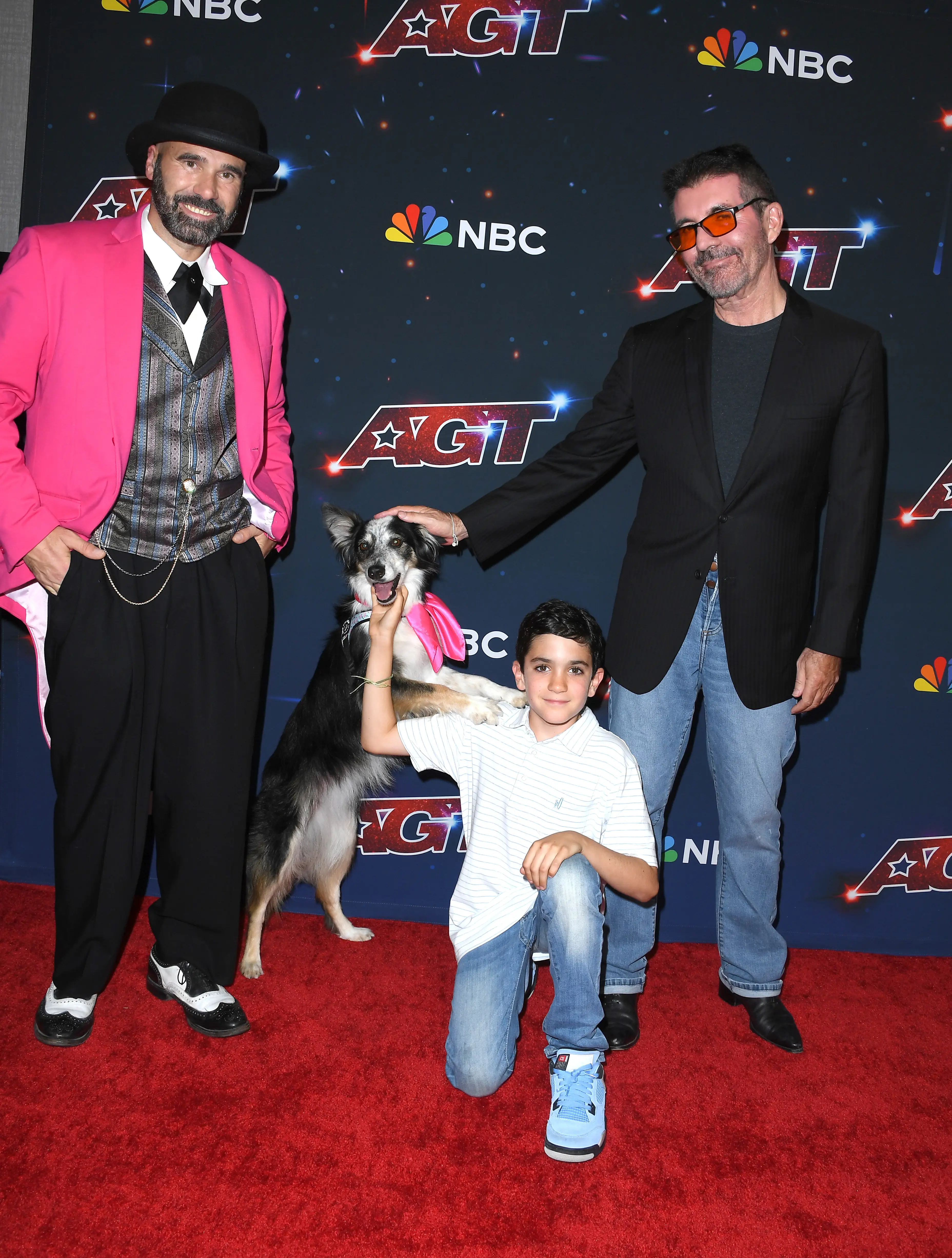 Eric is a big fan of the dog act.