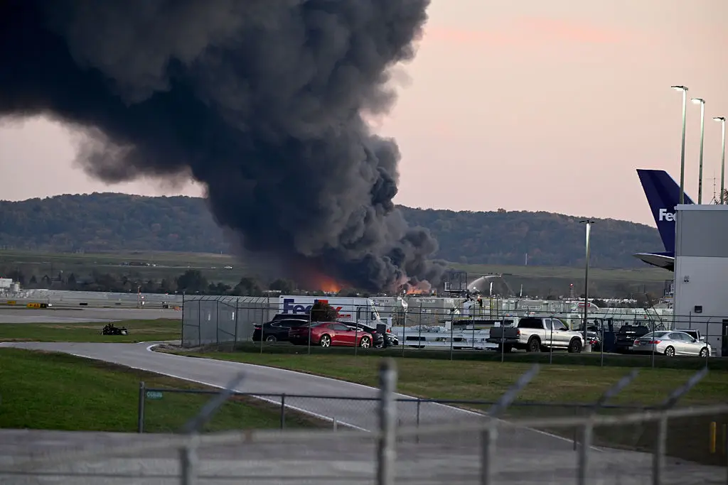UPS Flight 2976 crashed shortly after departing the airport (Stephen Cohen/Getty Images)