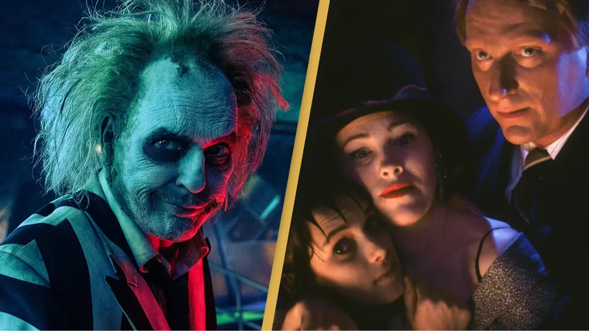 Beetlejuice fans left horrified after realizing disturbing reason the dad wasn't in new movie