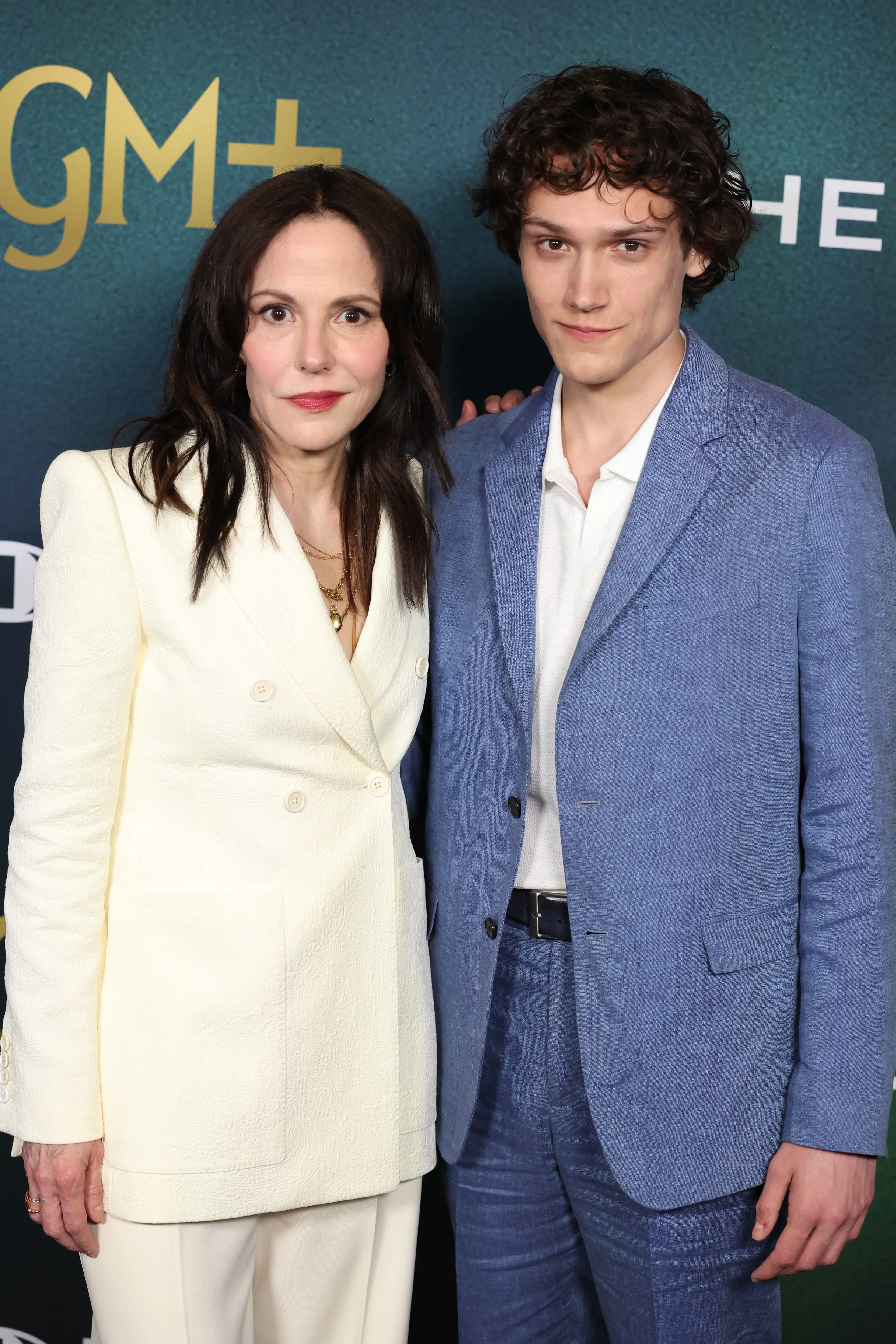 Mary-Louise Parker and William Atticus Parker (Robin L Marshall/Getty Images)