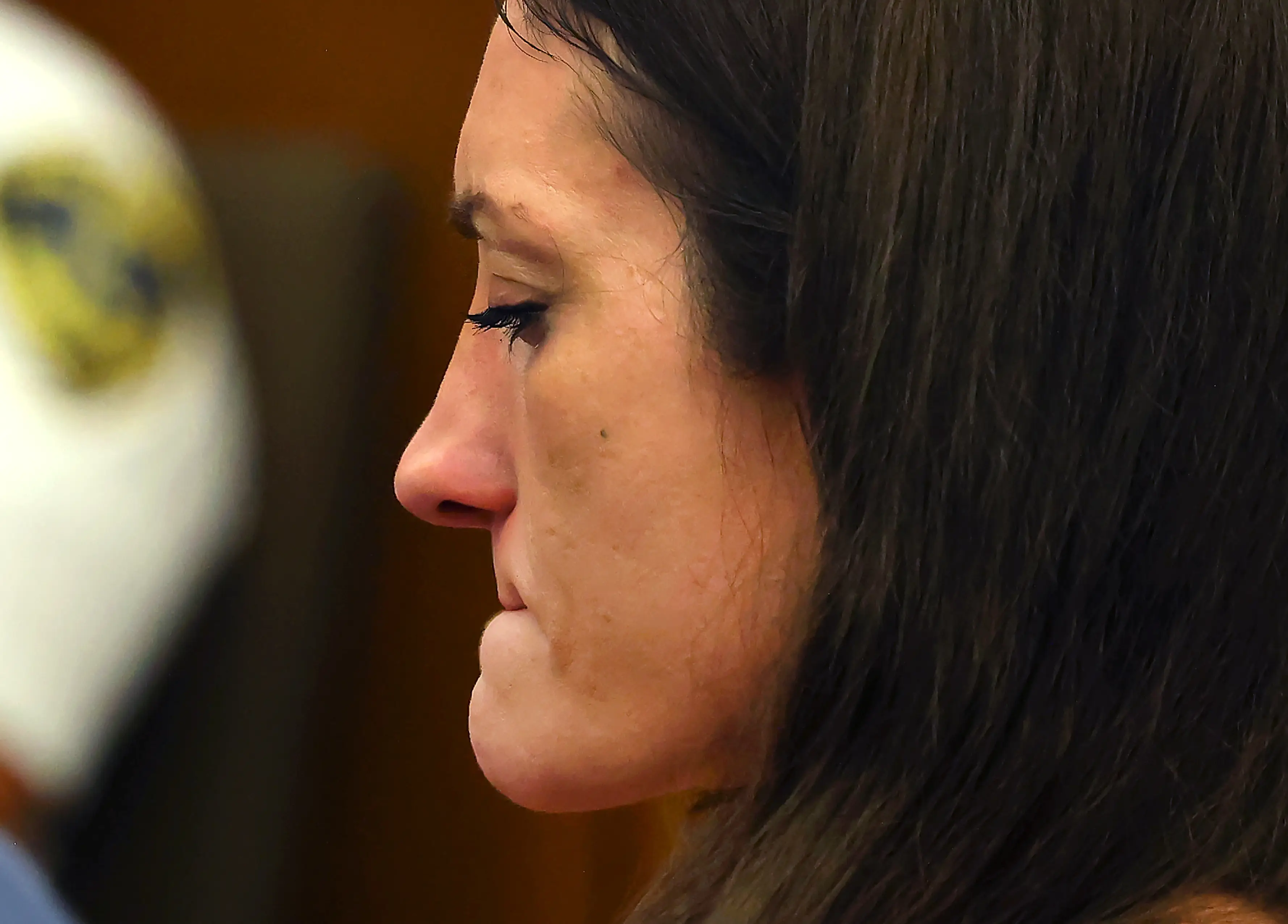 Lindsay Clancy is currently standing trial in Massachusetts accused of the tragic murders of her three young children (John Tlumacki/The Boston Globe via Getty Images)