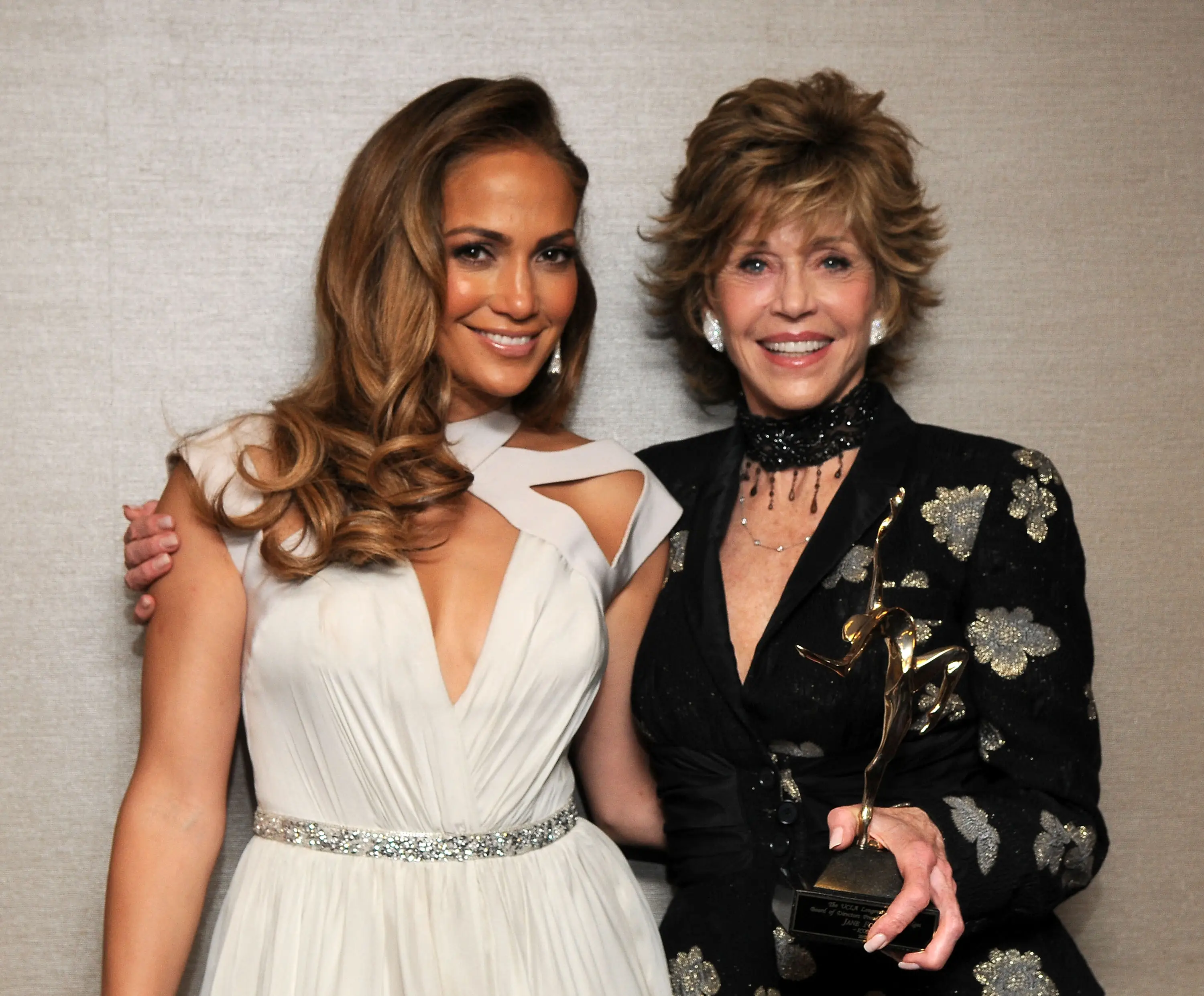 Jane Fonda and Jennifer Lopez have been good pals for a while. (Mark Sullivan/WireImage)