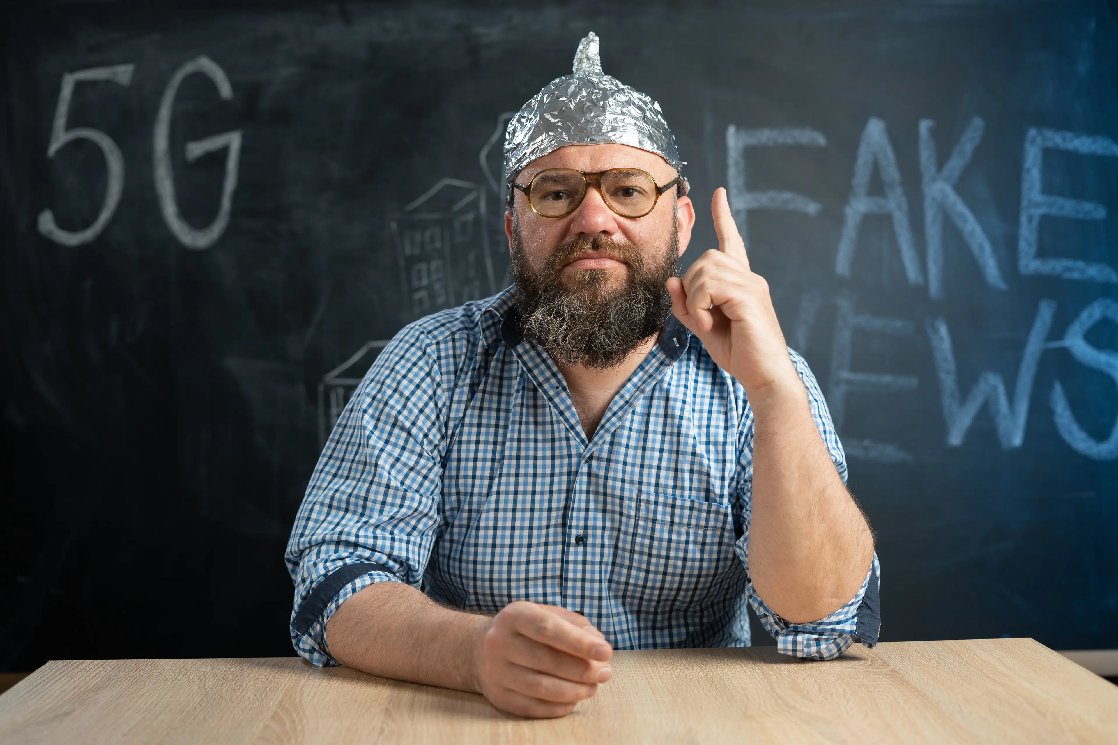 People who believe conspiracy theories don't all look as stereotypical as this. Rather they look like normal-every-day people (Getty Stock Image)