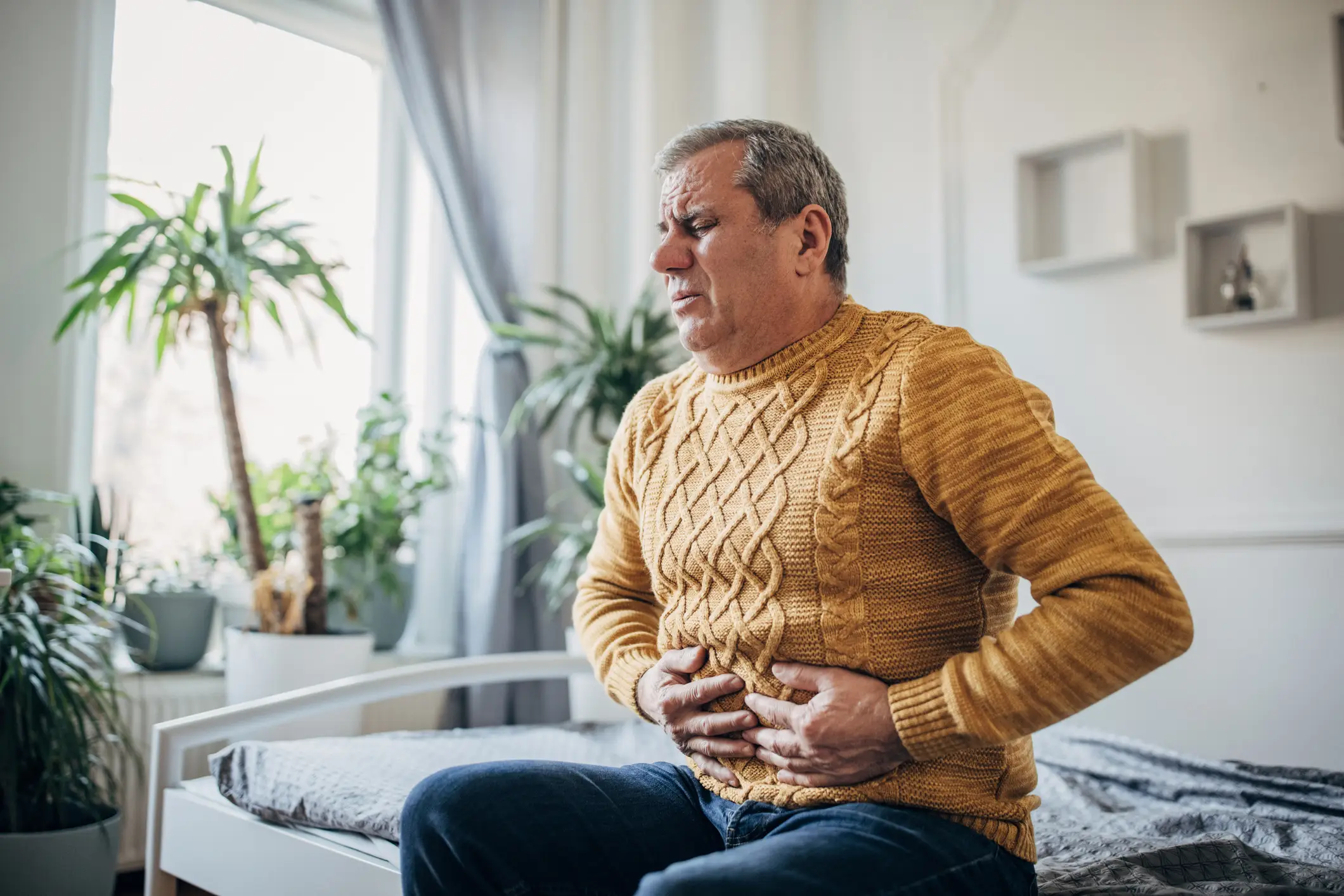 Even though stomach pain is relatively commonplace, some pains are scarier than others (Getty Stock Image)