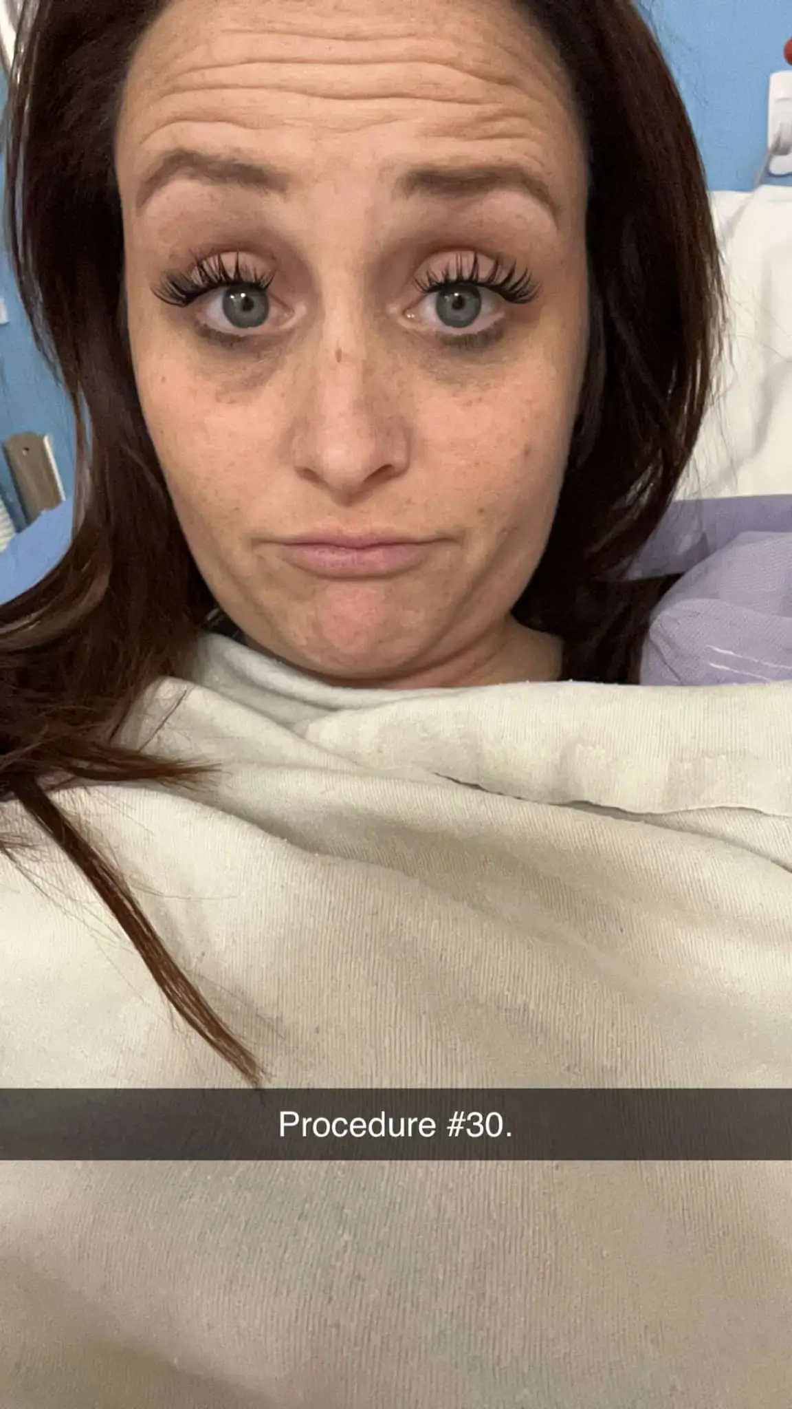 The mom had dozens of surgeries in the years since the incident (Facebook)