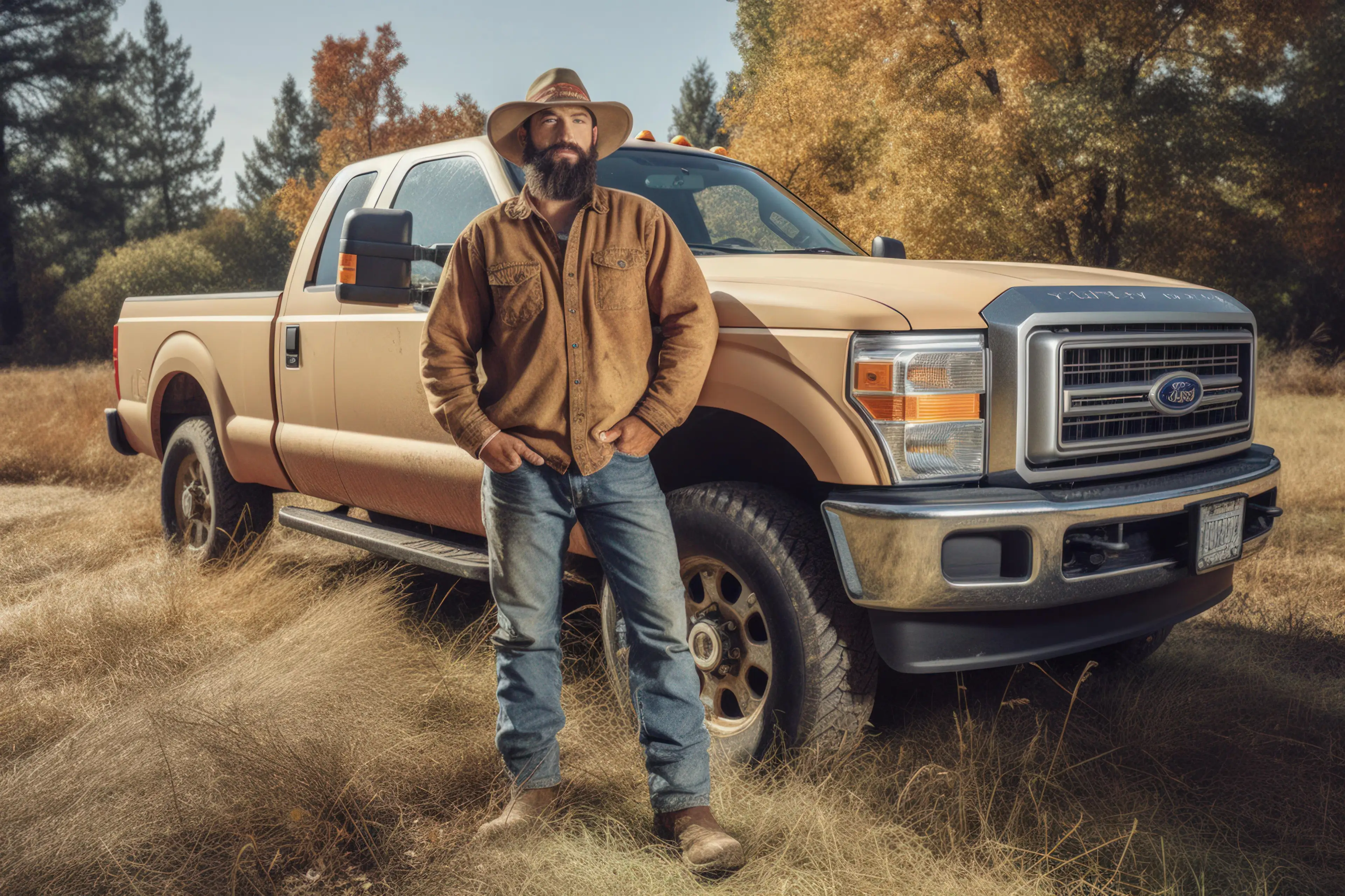 One of the more controversial AI images was of the Ford F150. (Reddit/u/8bitremixguy)