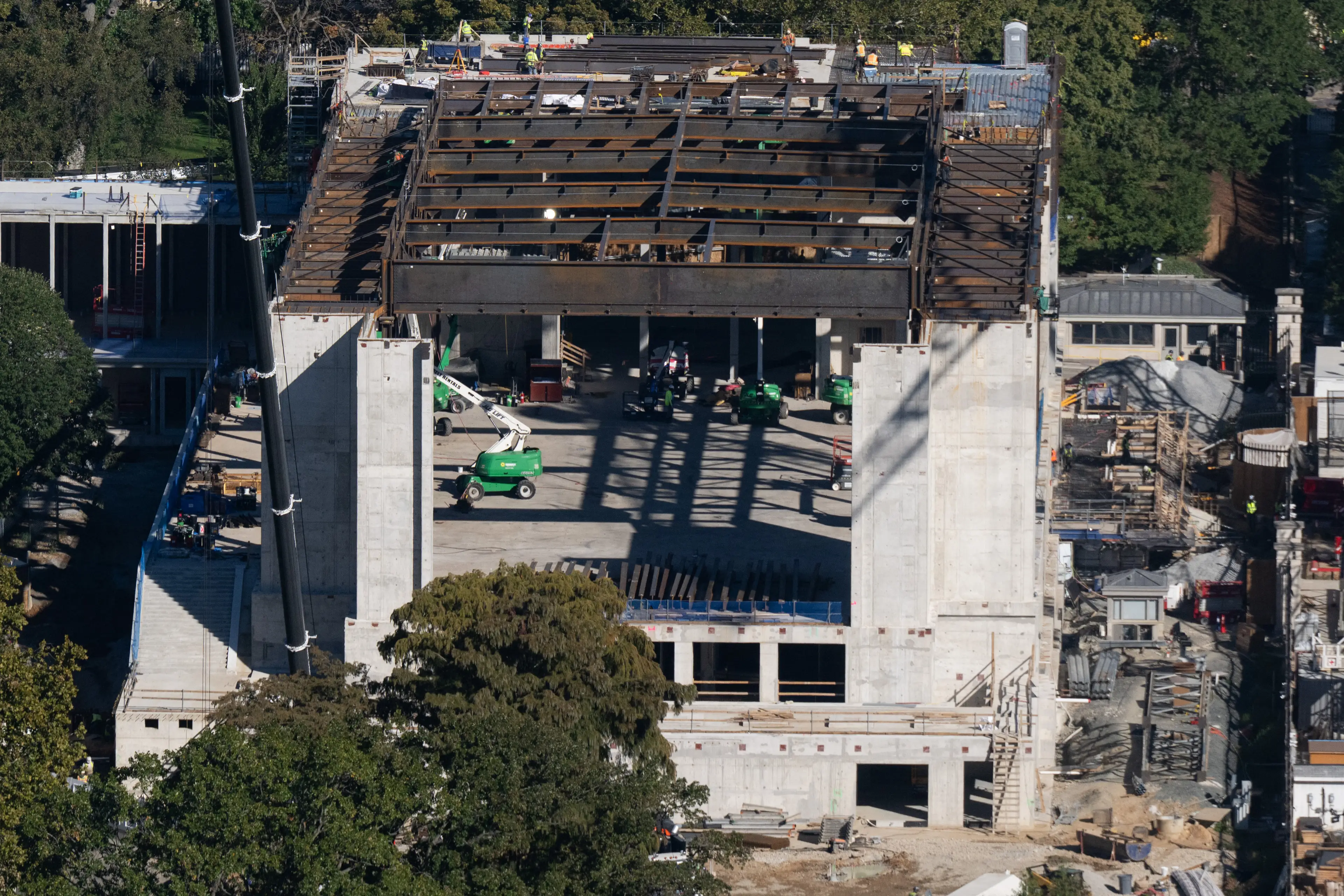 The ballroom project is expected to cost $600 million (SAUL LOEB/AFP via Getty Images)