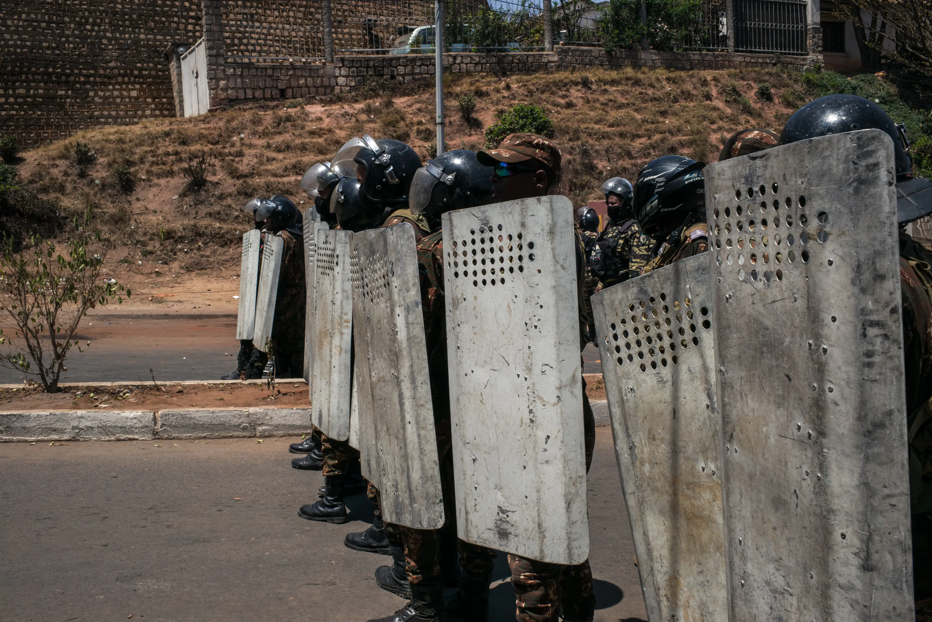 The response has been called 'shocking' by the UN (RIJASOLO/AFP via Getty Images)