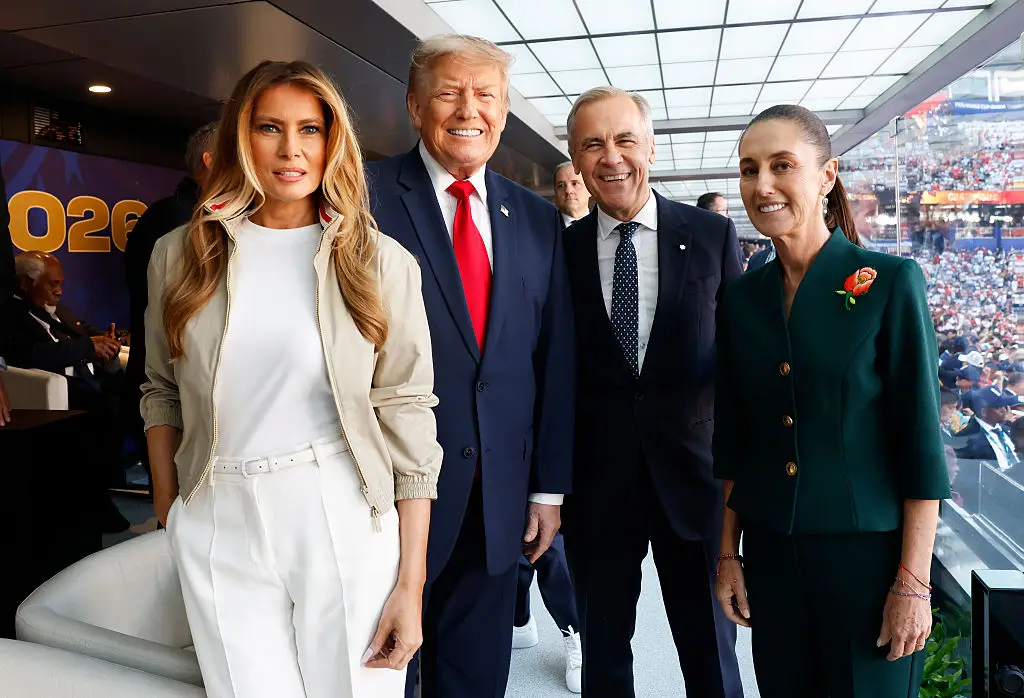 Melania was last seen publicly with Trump at the World Cup final (Eva Marie Uzcategui - FIFA / Contributor/Getty Images)
