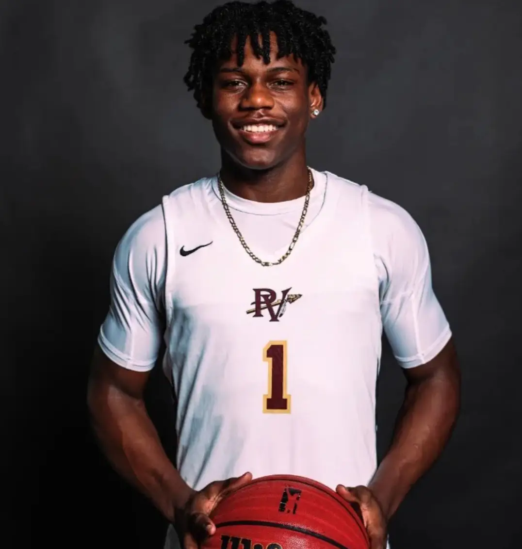 Caleb White was training with his team when he collapsed.