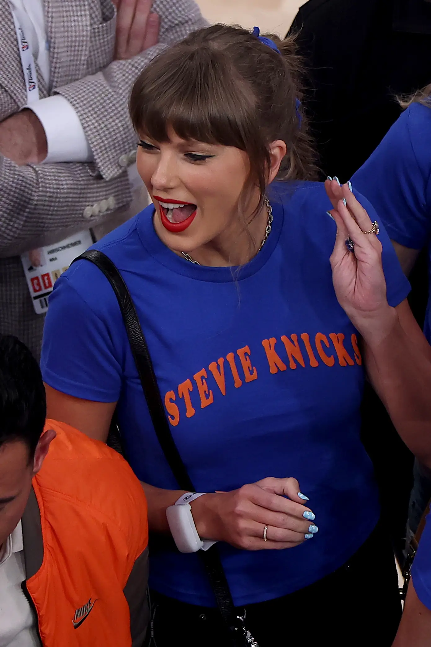 Swift has attended many sporting events in recent years (Dustin Satloff/Getty Images)