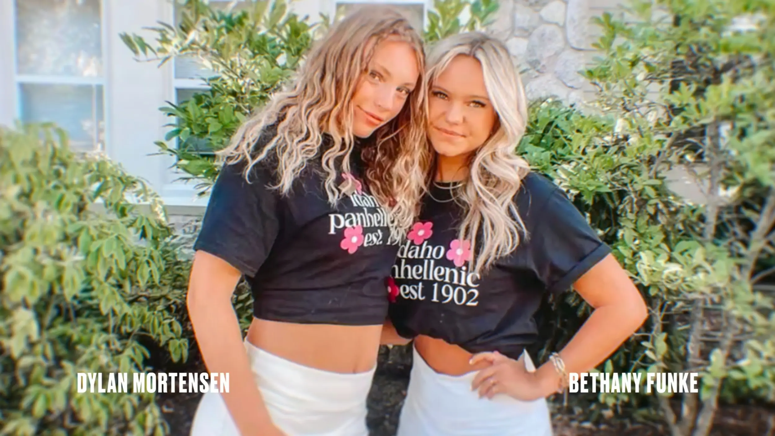 The surviving roommates shared numerous texts unknowingly as the killings were carried out. (Netflix)