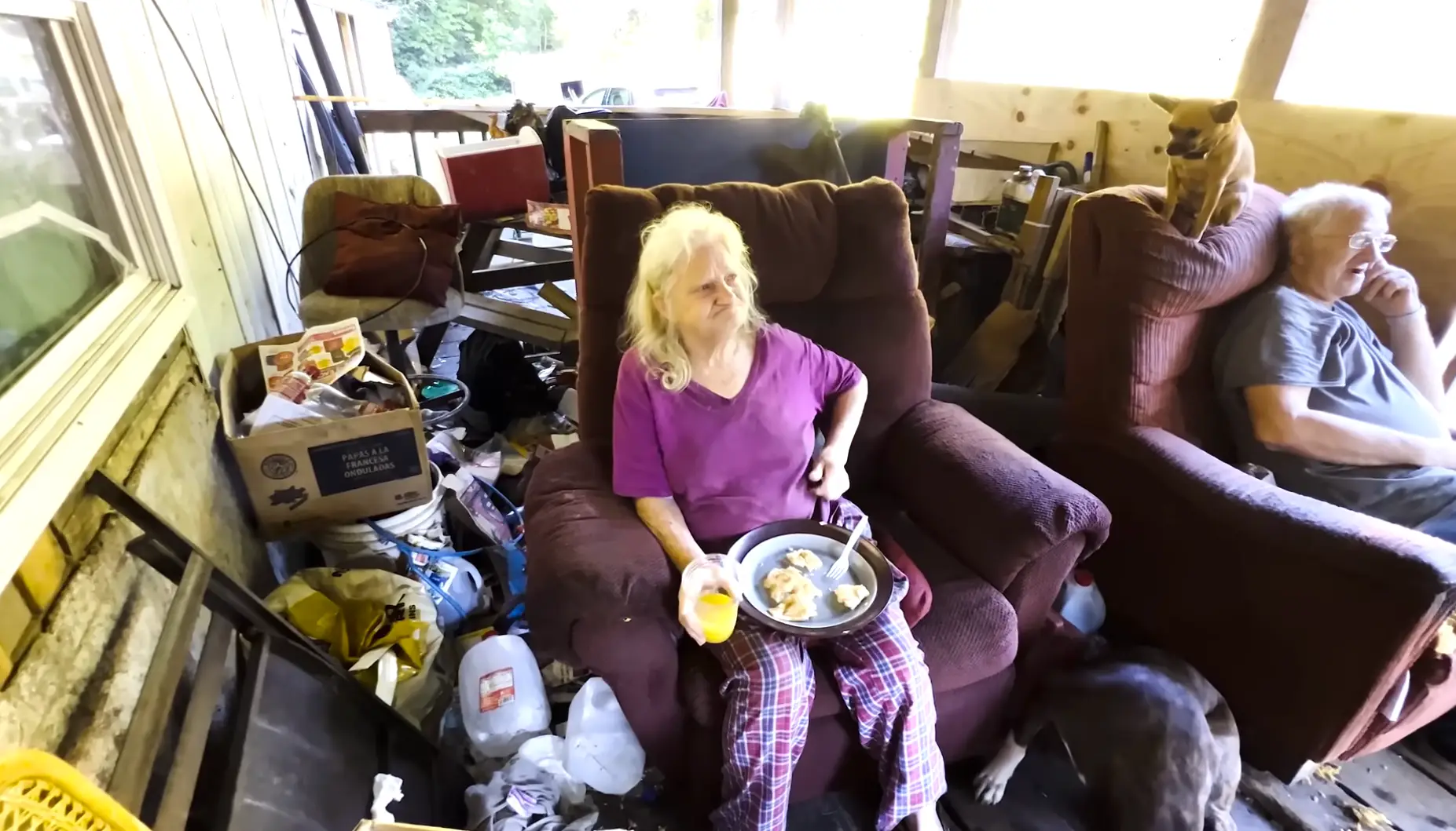 The Whittakers are said to be America's 'most inbred family' (Soft White Underbelly/YouTube)