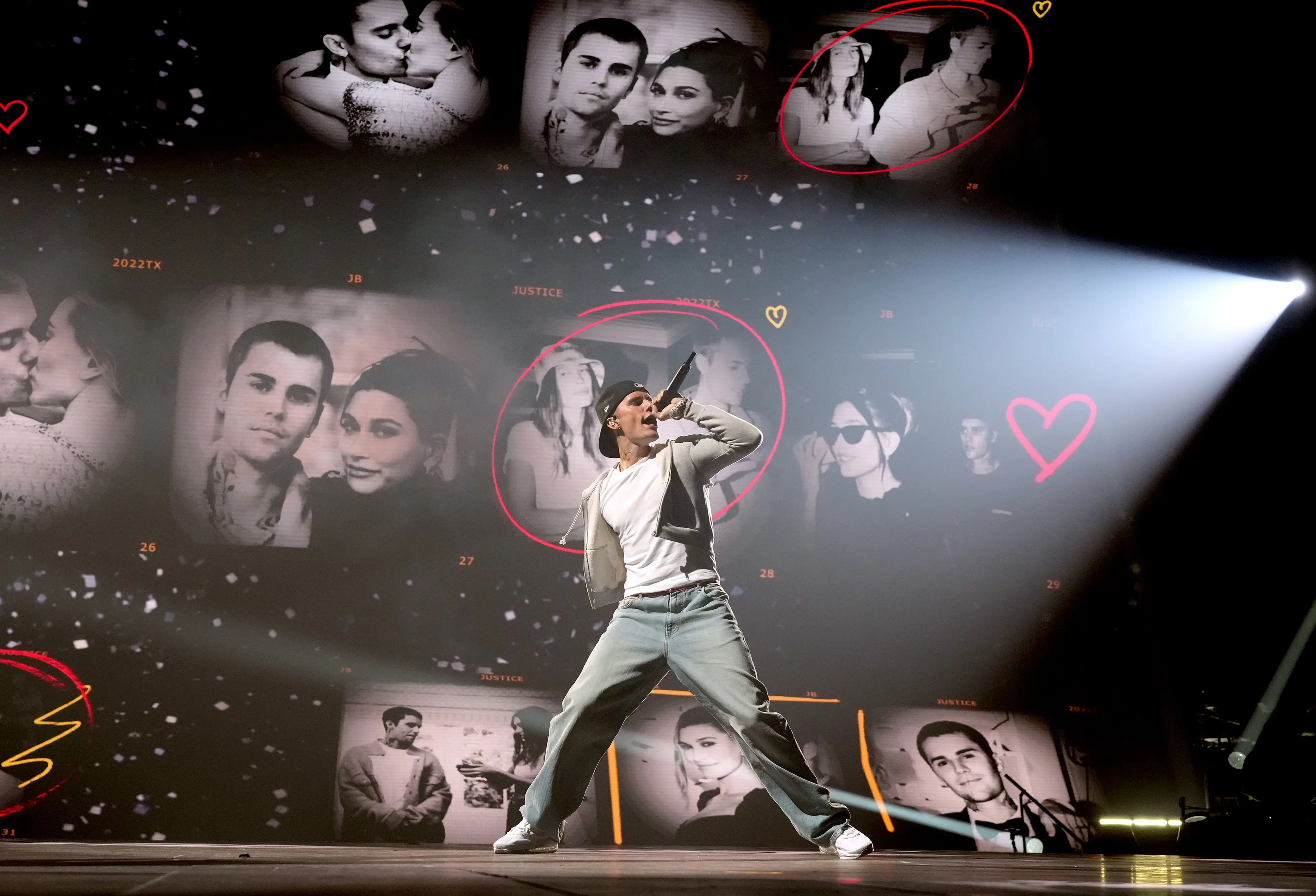 Bieber was forced to cancel the rest of his world tour (Kevin Mazur/Getty Images for Justin Bieber)