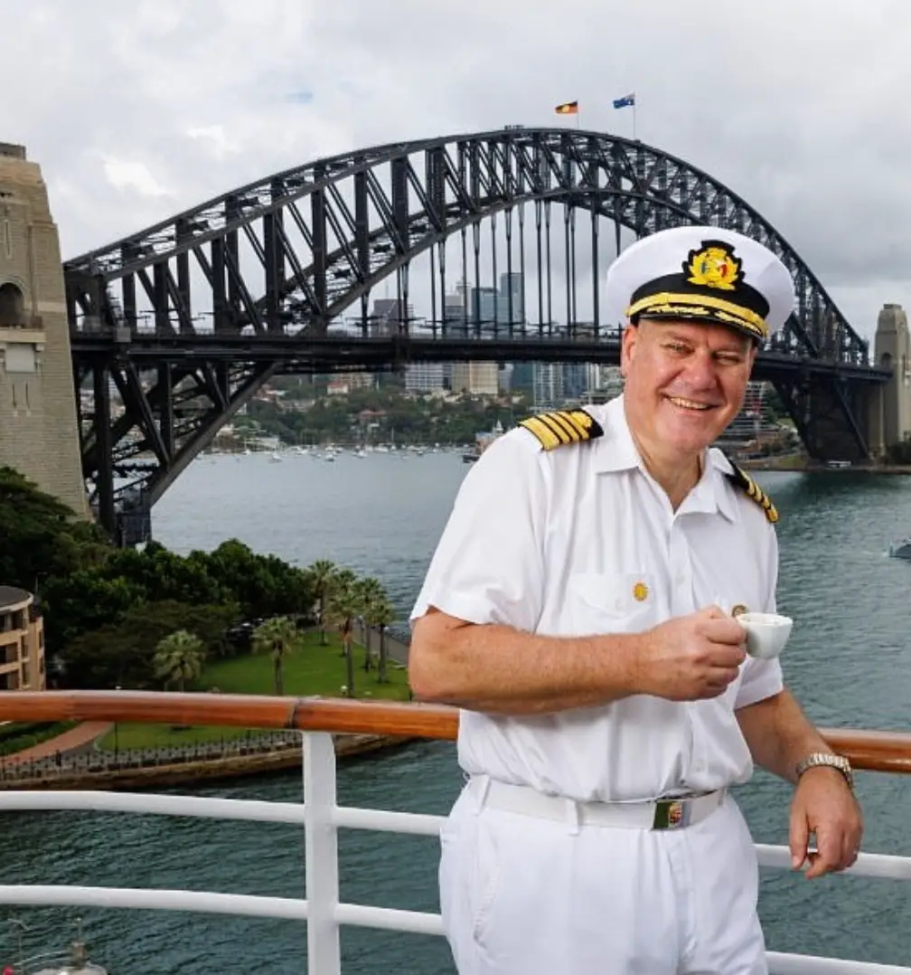Captain Michele Bartolomei died on board (Facebook/Princess Cruises)
