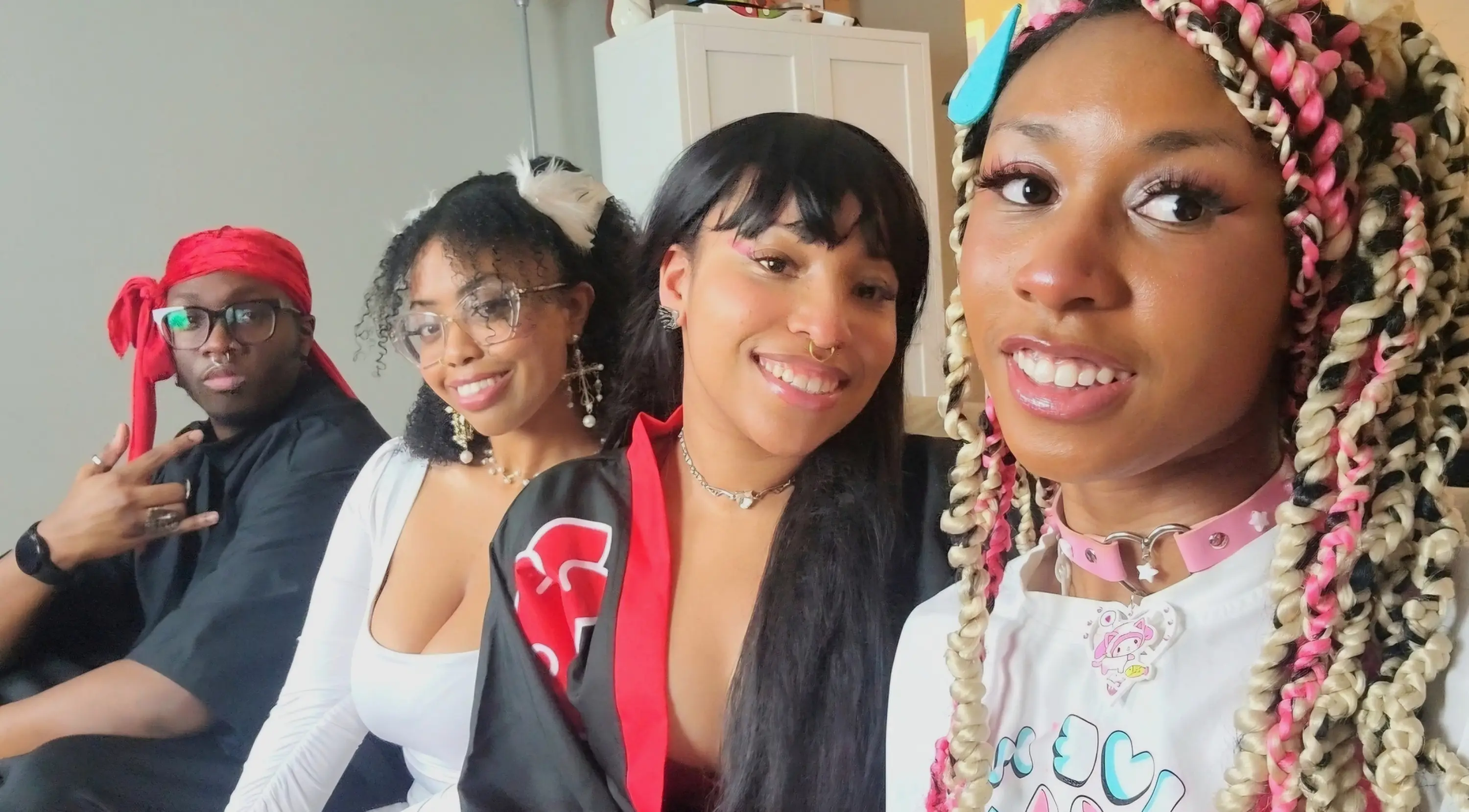 The quad moved in together in 2022 (PA Real Life)