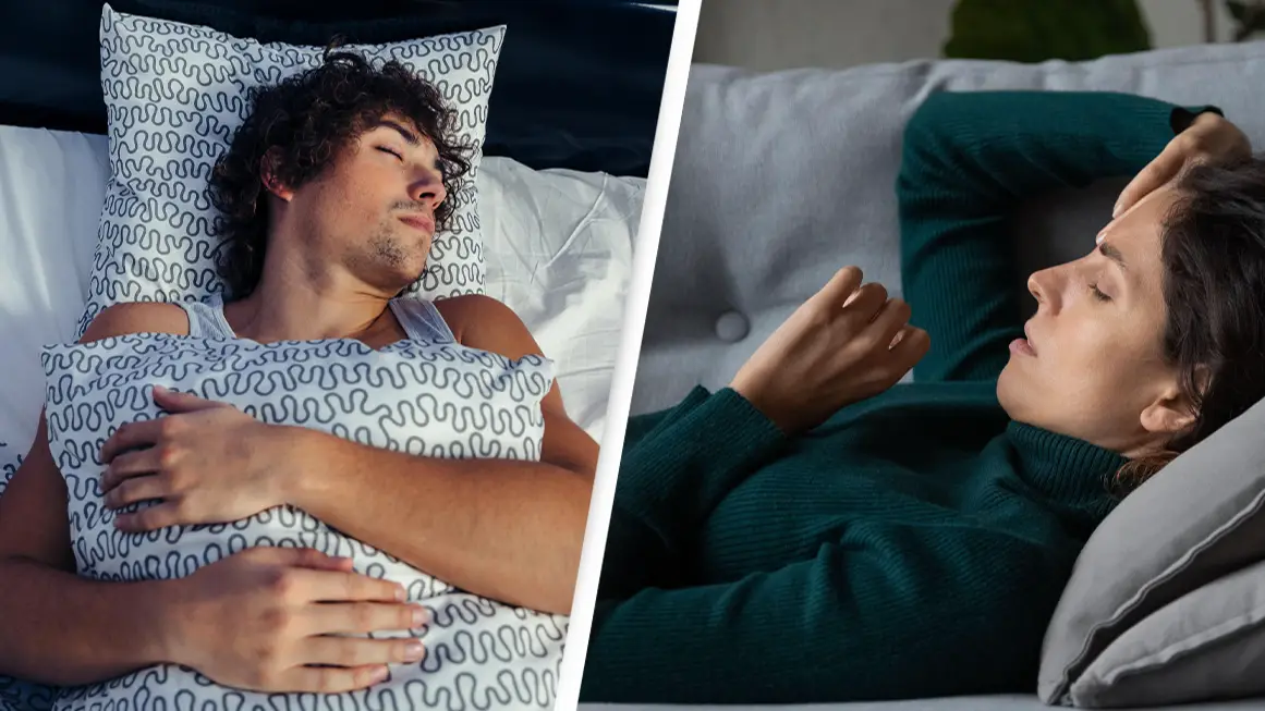 Expert reveals why you should never sleep on your back