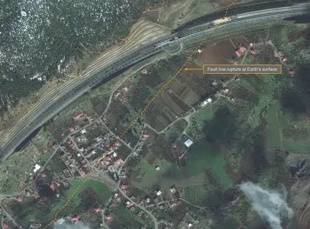 New satellite images show the devastation of Turkey-Syria deadly earthquake.