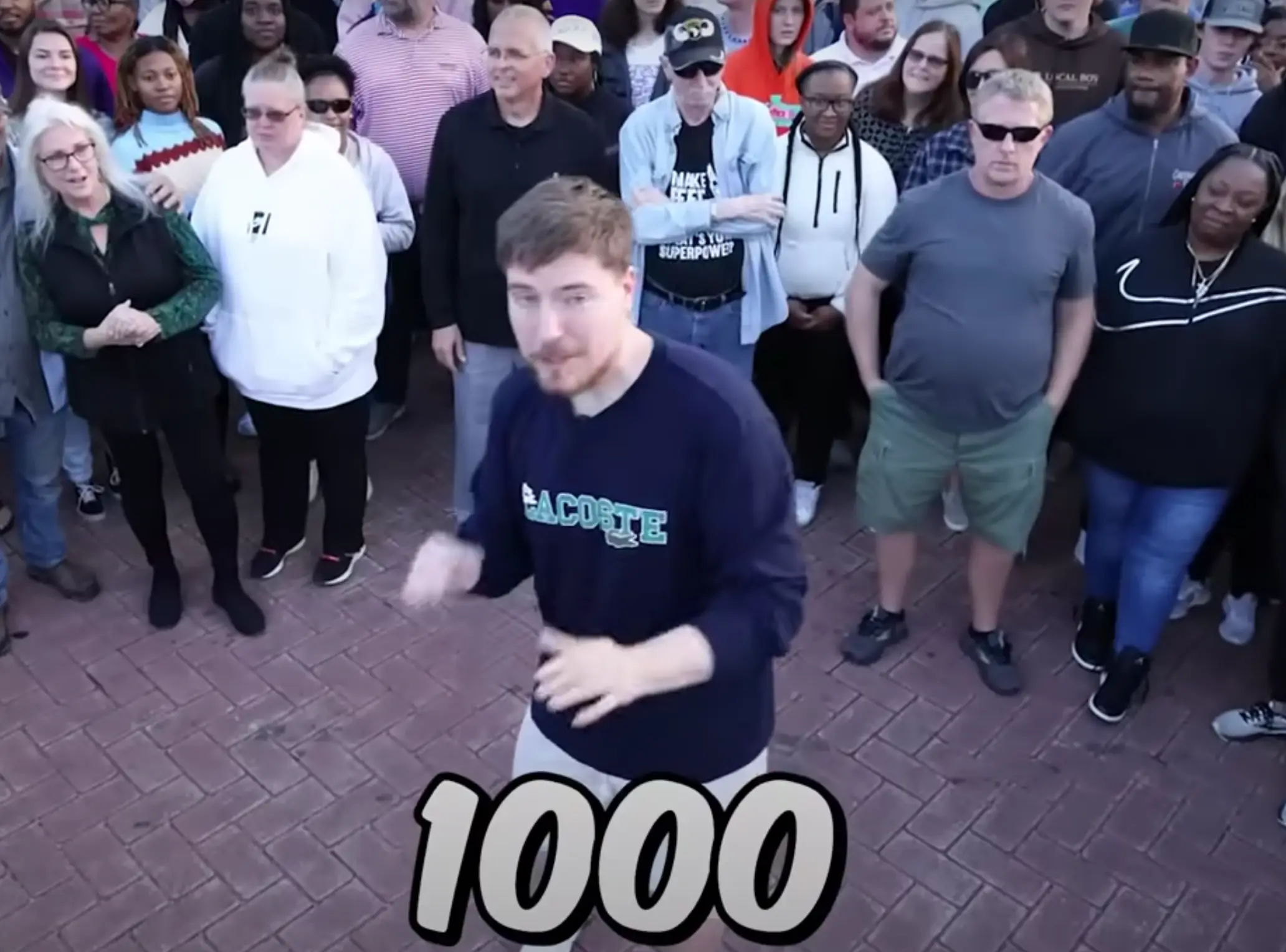 MrBeast paid to help 1,000 people see.
