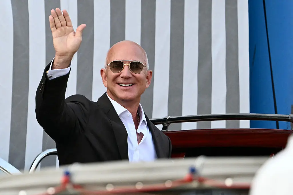 Bezos is coming into a crowded market (STEFANO RELLANDINI/AFP via Getty Images)