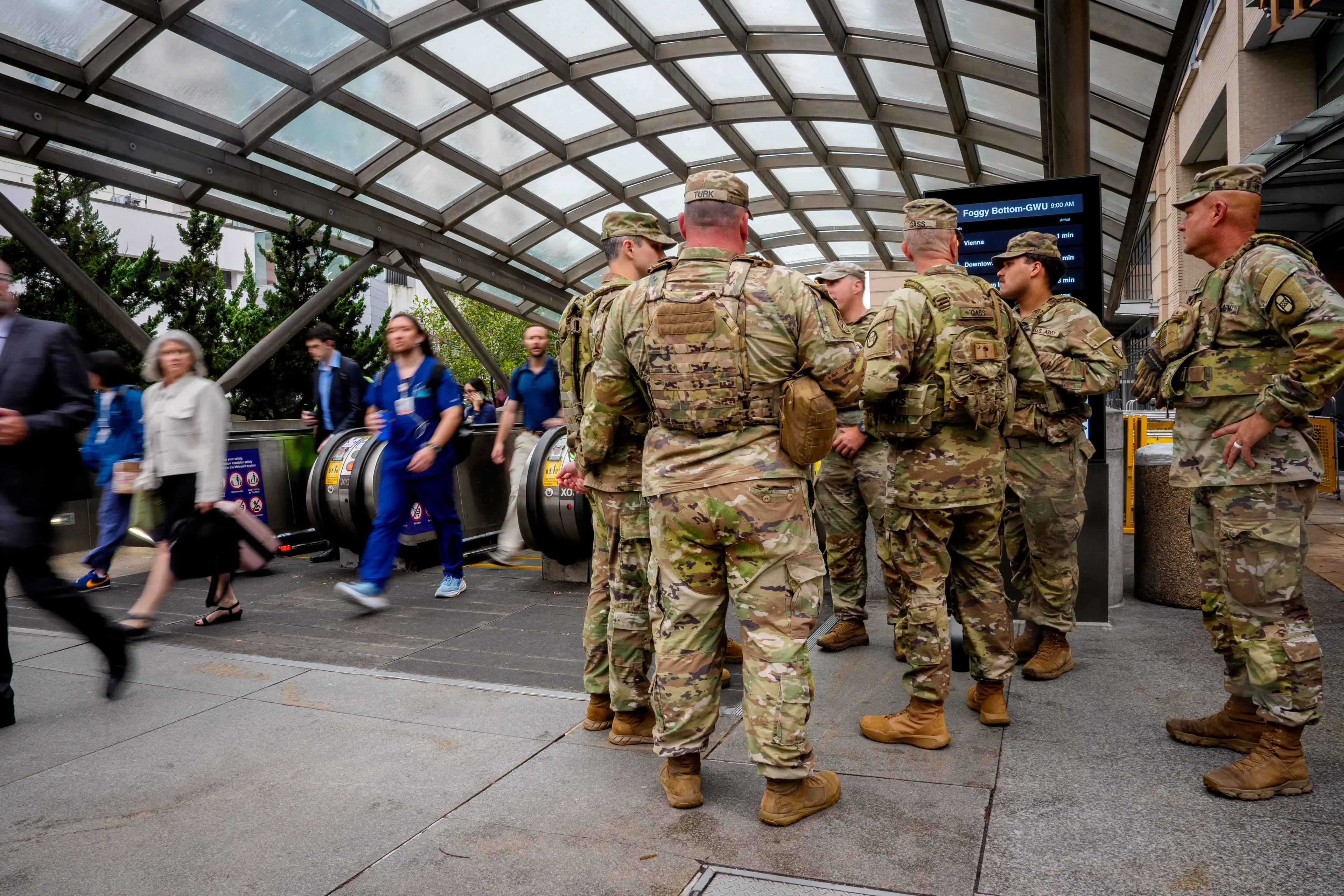 The National Guard will assist ICE in multiple states across the US (Andrew Harnik/Getty Images)