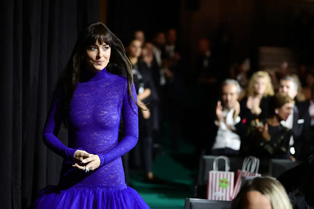 Johnson said she's happy to wear dresses she's 'comfortable' in (Andreas Rentz/Getty Images for ZFF)