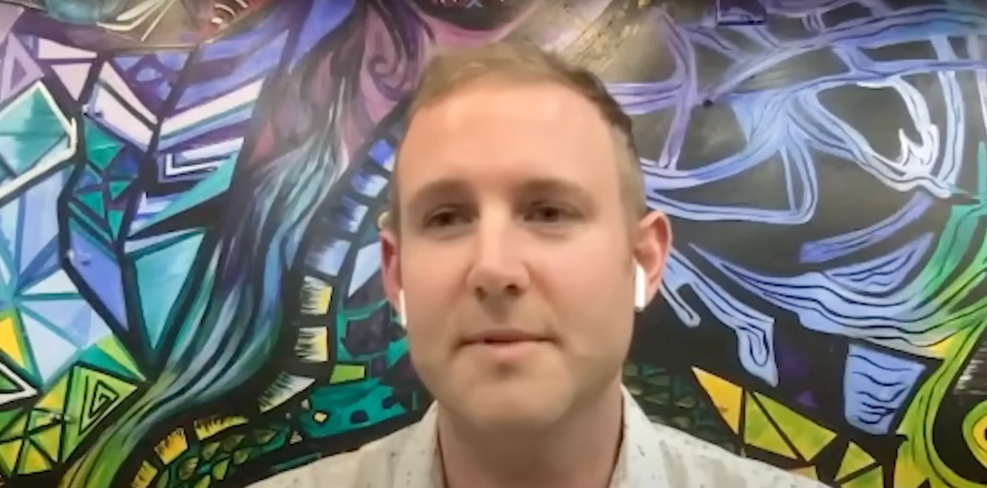 Adam Tapp shared his experience of death calling it a 'natural progression' (YouTube/LifeBeyondtheVeil)