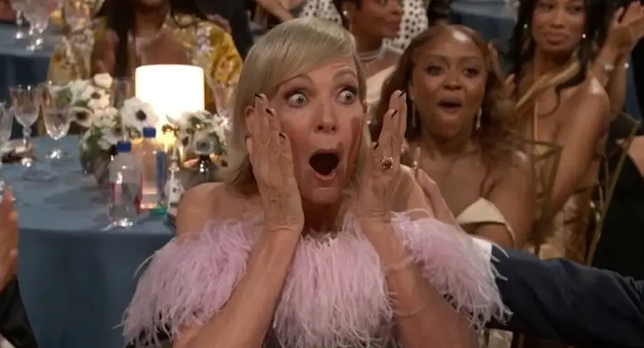A body language expert has questioned Alisson Janney's reaction to her win (The Television Academy/NBC)