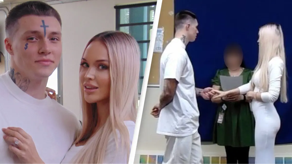 Reality TV star marries stranger in prison just months after finding him on social media site