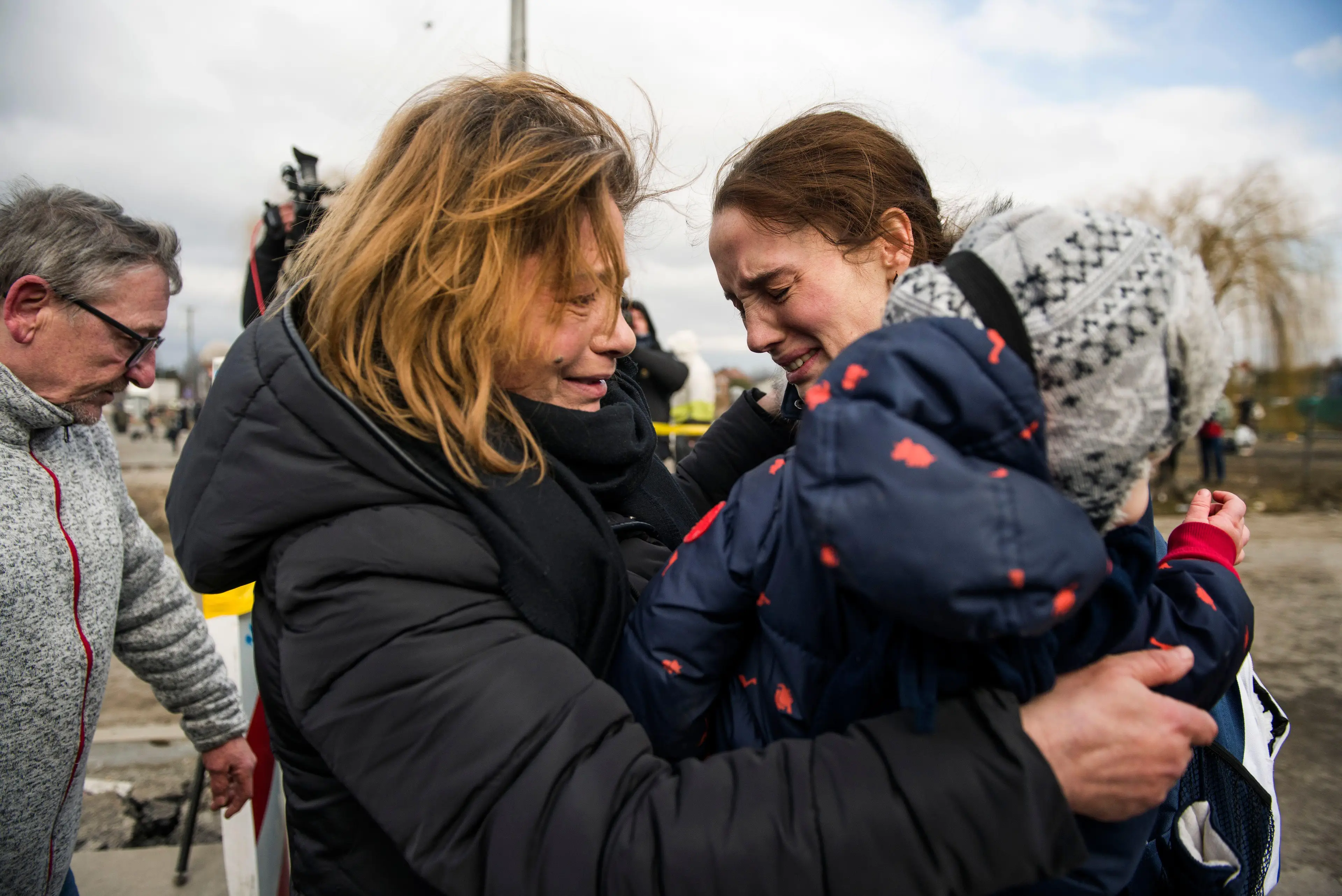 Medyka, Poland, 28th Feb (Alamy)