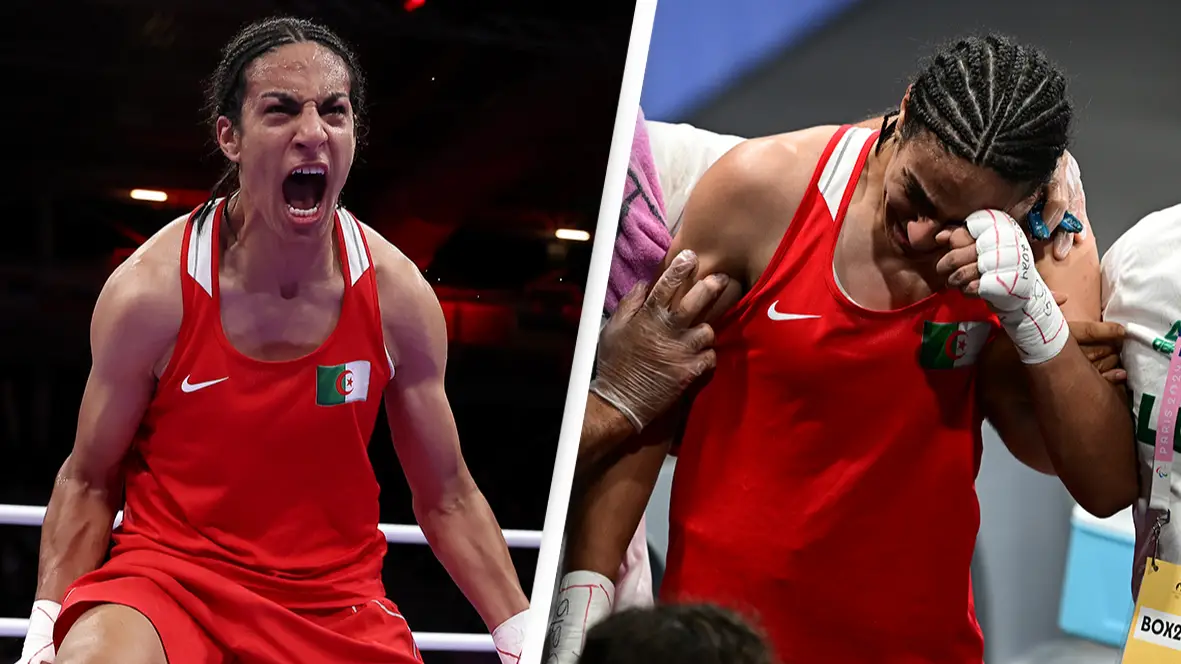 Emotional words that Algerian boxer said after guaranteeing medal following gender eligibility controversy