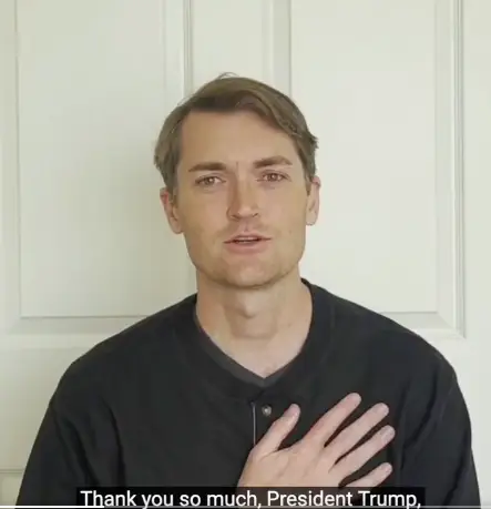 He was grateful to the president (Twitter/@‌RealRossU)