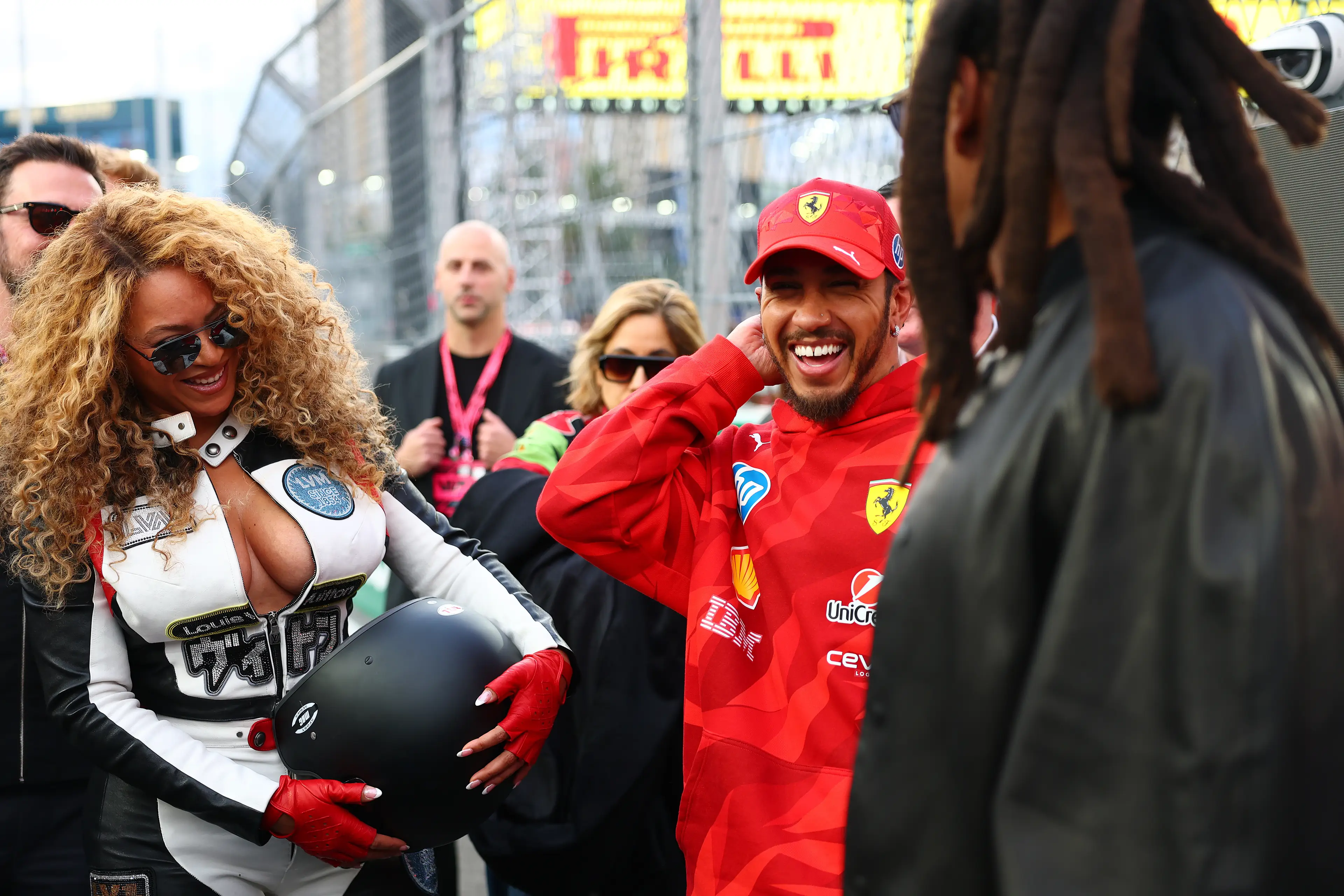 Fans have been curious about what the pair said to eachother after a race around the track (Bryn Lennon - Formula 1/Formula 1 via Getty Images)
