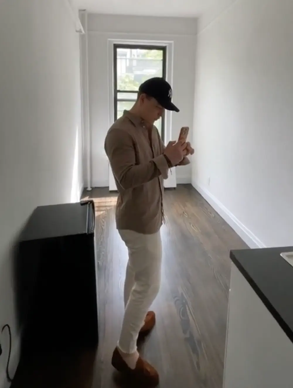 The flat was available for almost $2,000 a month.