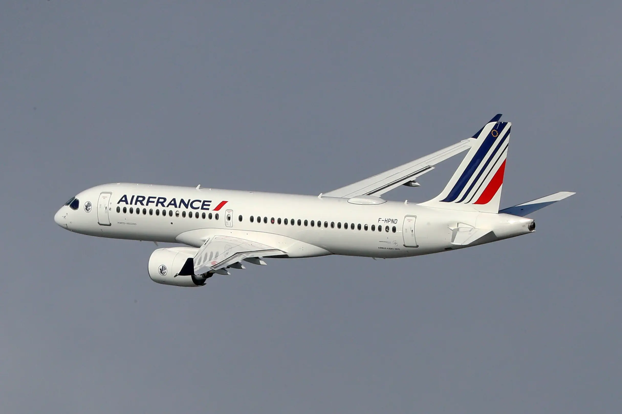 Air France operated the aircraft. (Urbanandsport/NurPhoto via Getty Images)