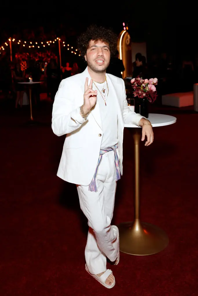 Benny Blanco confessed to not showering every day (Stefanie Keenan/Getty Images for Rare Impact Fund)