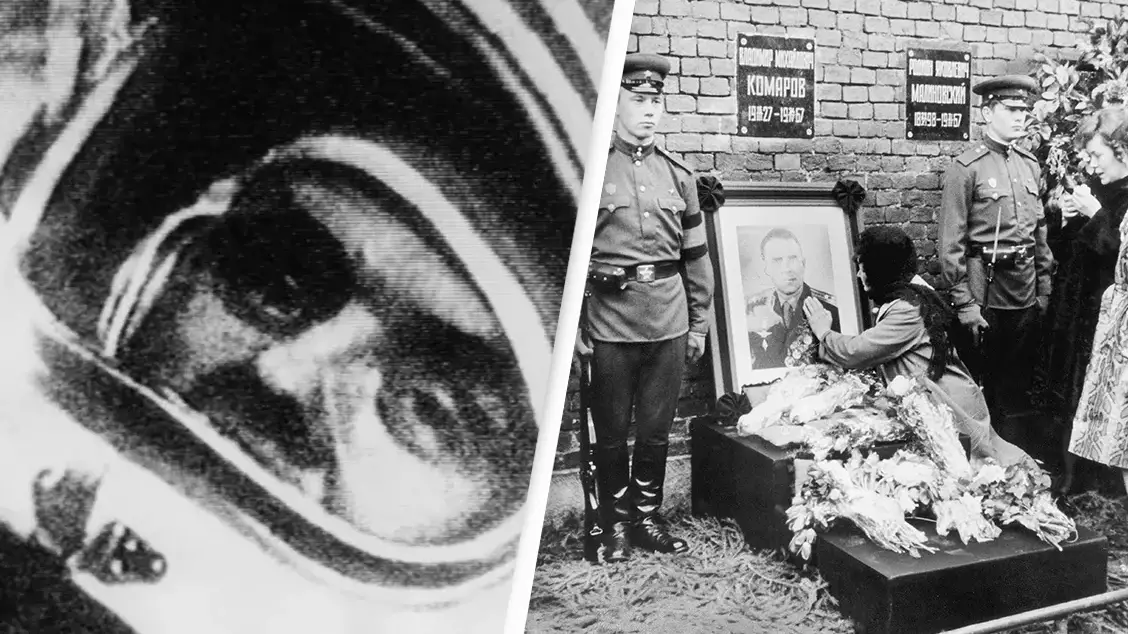 Remains of cosmonaut who fell from space were miraculously found after he sent his last words while falling