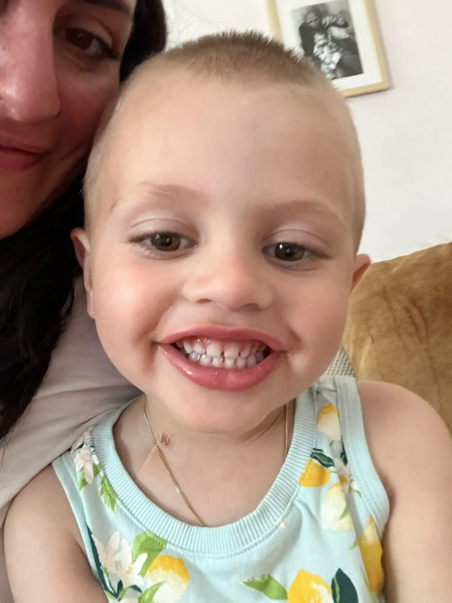 Isaac went through six months of chemotherapy before a relapse (SWNS)