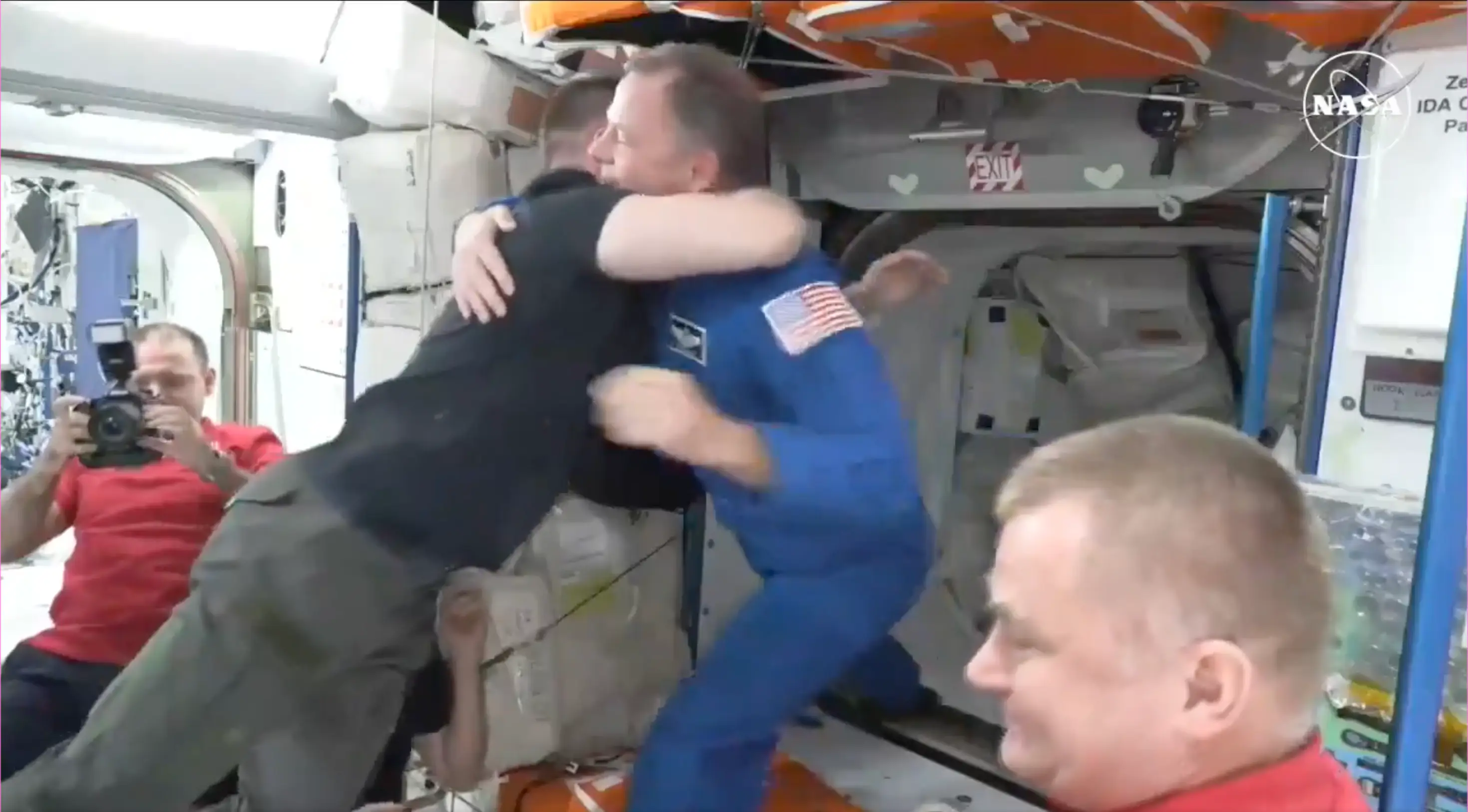 A SpaceX capsule has landed on the ISS to save the astronauts (NASA)