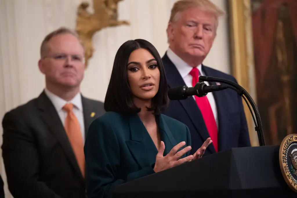 Kim Kardashian paid $50,000 to secure his release last month. (SAUL LOEB/AFP via Getty Images)