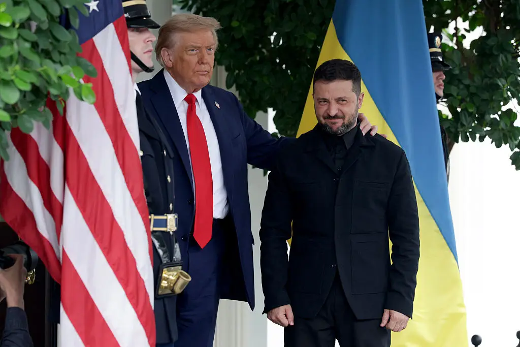Trump and Zelenskyy met at the White House (Alex Wong/Getty Images)